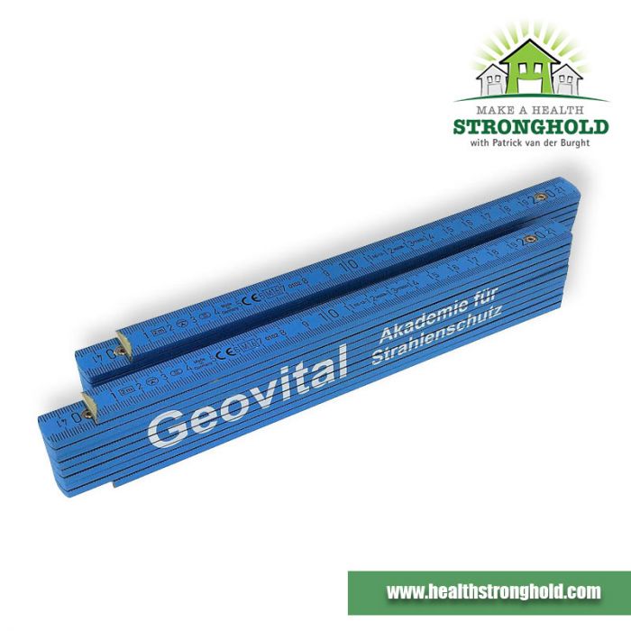 Ruler GEOVITAL Blue.